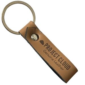 Project Cloud Genuine Leather Keychain